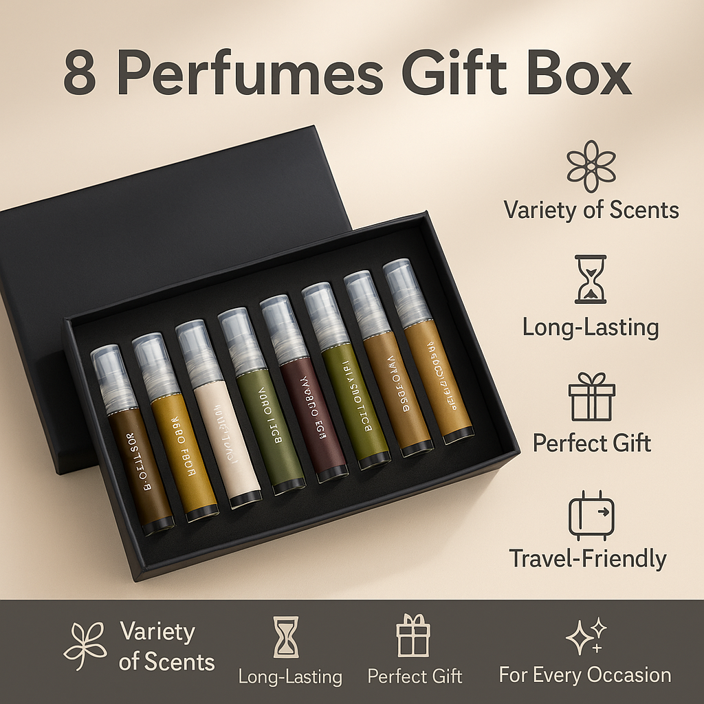 8 Perfumes Gift Box
