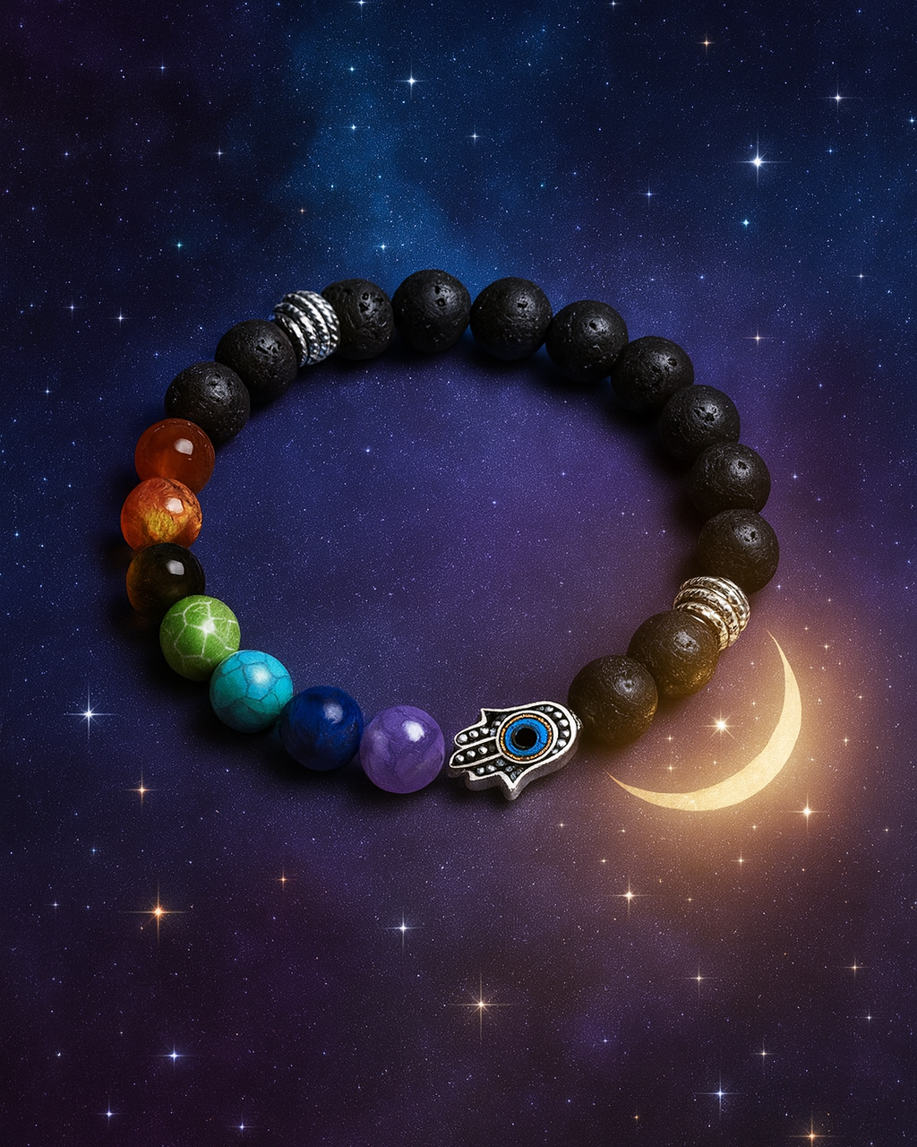 7 Chakra Beads Bracelet